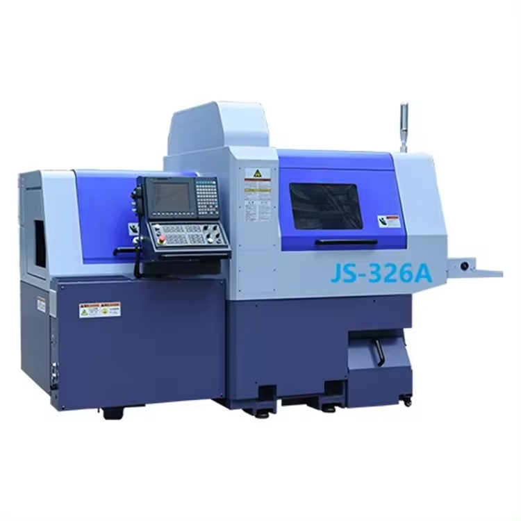 JS-326 Chinese Manufacturer Swiss Type Cnc Automatic Lathe Taiwan With After-Sales Service